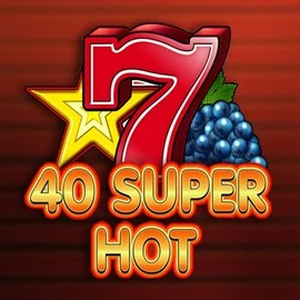 Official Slots logo: 40 Super Hot by Amusnet Interactive at Paradise Play Casino