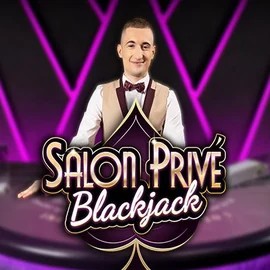Blackjack Salon Privé slot icon by Ezugi, available at Paradise Play Casino