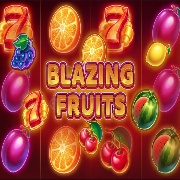 Blazing Fruits slot icon by Inbet Games, available at Paradise Play Casino