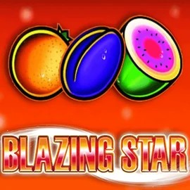 Blazing Star logo by Merkur Gaming at Paradise Play Casino