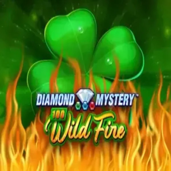 Diamond Mystery 100 Wild Fire online game logo by Greentube on paradiseplay-casino.com