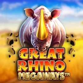 Great Rhino Megaways game by Pragmatic Play – logo hosted on Paradise Play Casino
