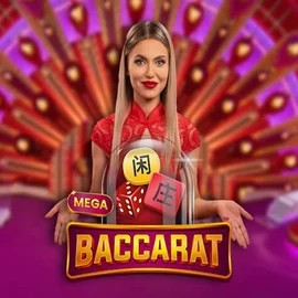 Try Mega Baccarat slot by Pragmatic Play on paradiseplay-casino.com – logo image