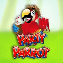 Slots logo of Party Parrot from Rival at Paradise Play Casino