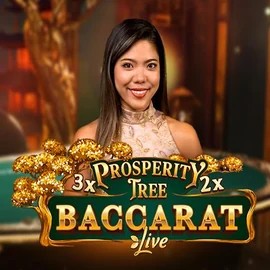 Prosperity Tree Baccarat by Evolution, showcased at paradiseplay-casino.com – game logo
