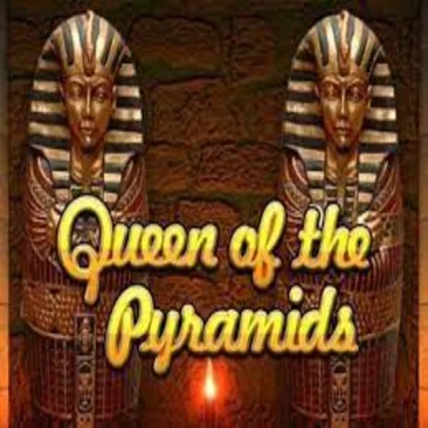 Queen of the Pyramids game by Playtech – logo hosted on Paradise Play Casino