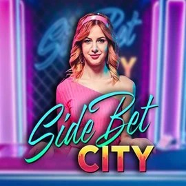 Side Bet City slot visual from Evolution available on paradiseplay-casino.com