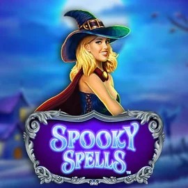 Spooky Spells online game logo by Novomatic on paradiseplay-casino.com