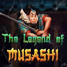 Official Slots logo: The Legend of Musashi by Peter & Sons at Paradise Play Casino
