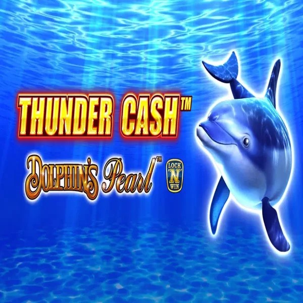 Thunder Cash Dolphins Pearl by Novomatic, showcased at paradiseplay-casino.com – game logo