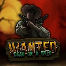 Wanted Dead or a Wild by Hacksaw Gaming, showcased at paradiseplay-casino.com – game logo